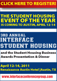 InterFace Student Housing Ad
